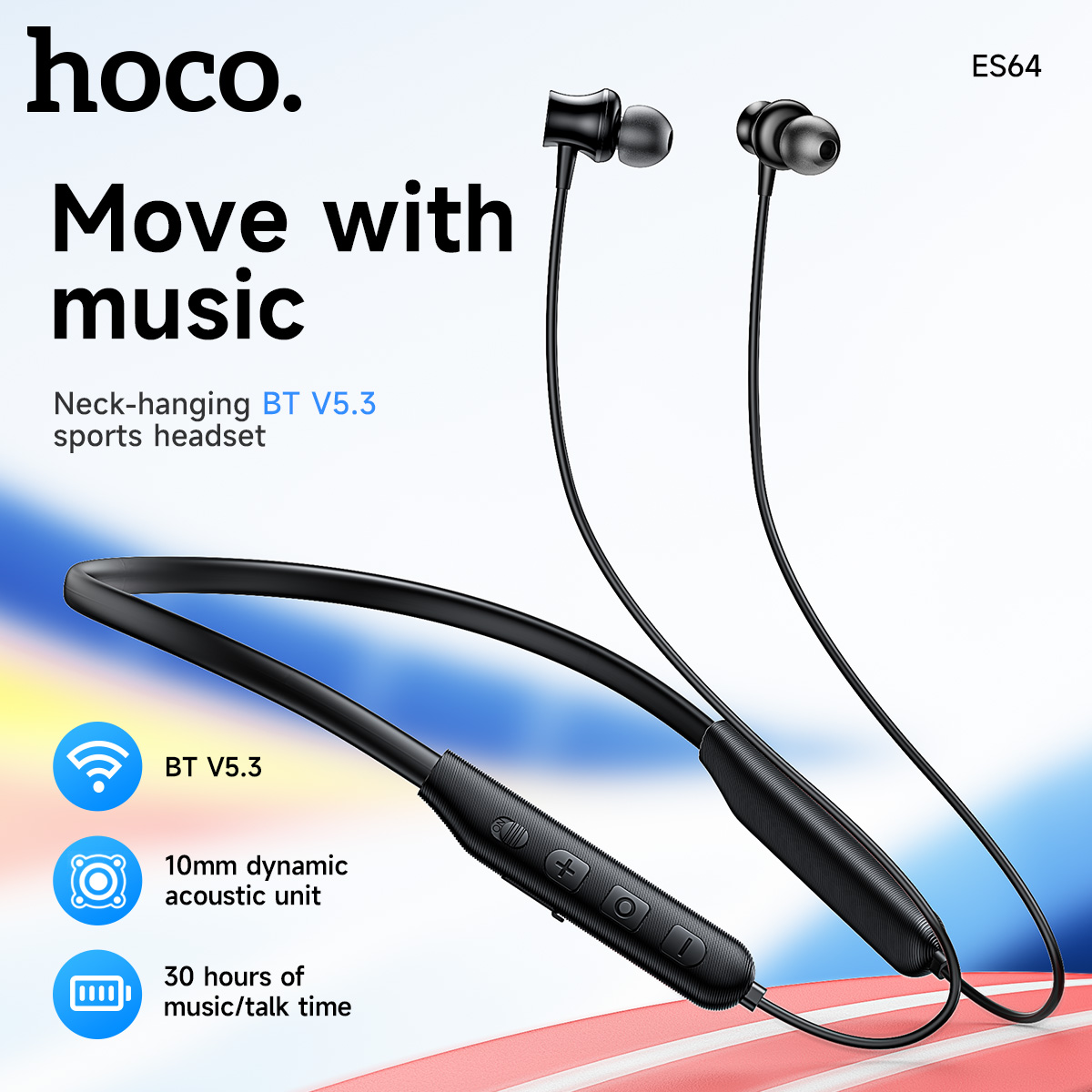 HOCO Auricolari Bluetooth 5.3  - Magnetic Neckband Sports Earphones recensione e prezzo