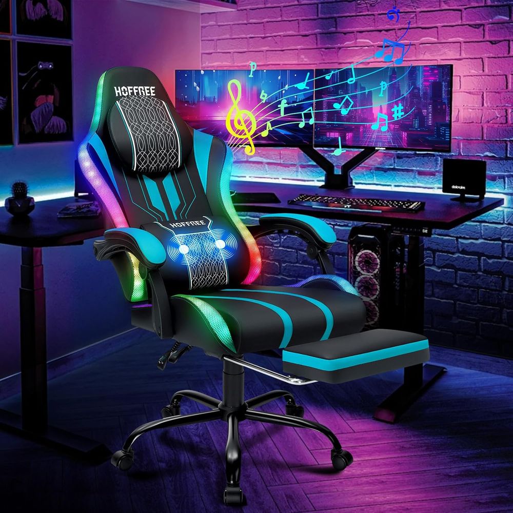 Sedia da Gaming con Luci LED,  - Speakers recensione e prezzo