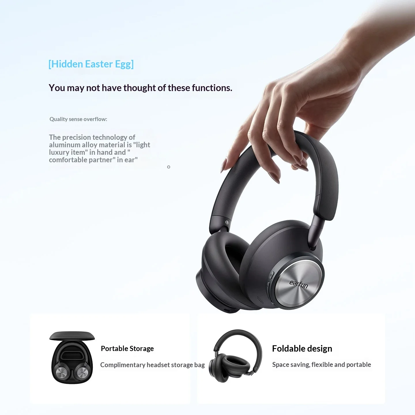Nuovissime cuffie auricolari o - Anc Wireless Over Ear Headphones recensione e prezzo