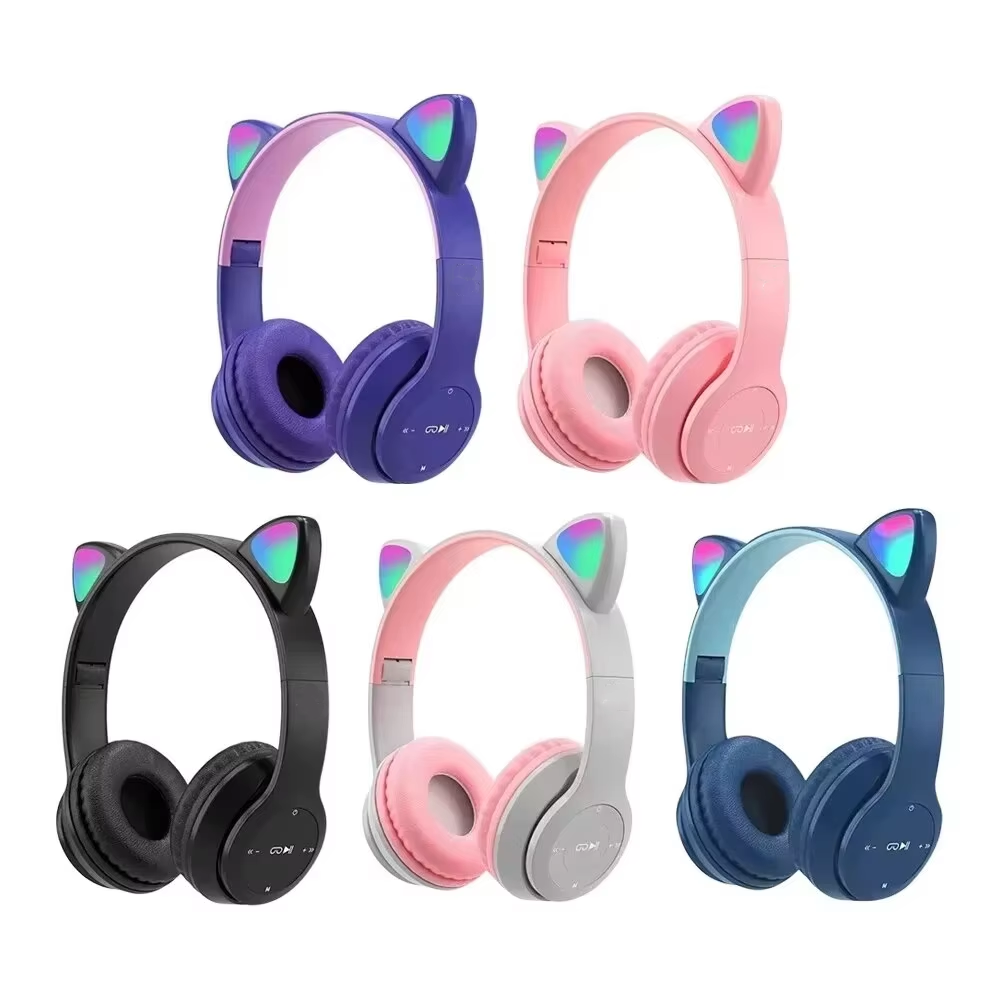 Cuffie da gioco wireless per b - Cat Ear Bluetooth Headset Led recensione e prezzo